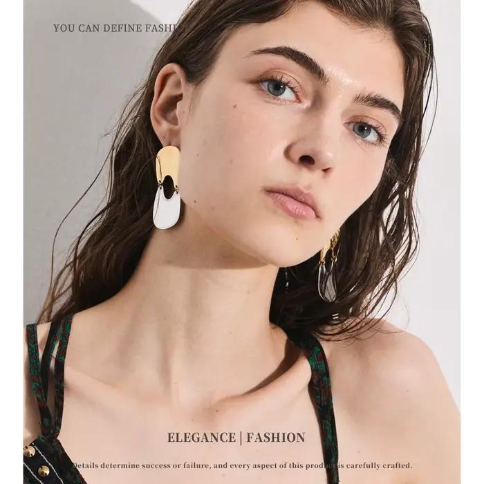 Boucles d'oreilles pour femmes choix bijoux personnalité Unique Design à la mode