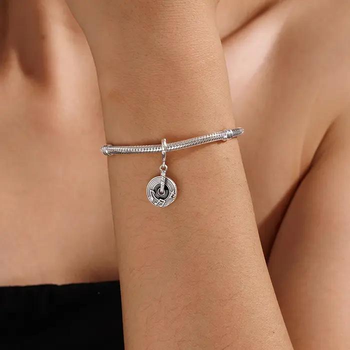 Porte-bonheur en argent Sterling 925