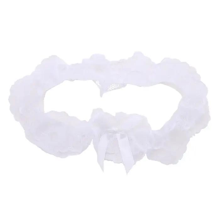Collier ras du cou en dentelle pour femme motif nœud de nœud style torque bijoux fashion plaqué argent ou or
