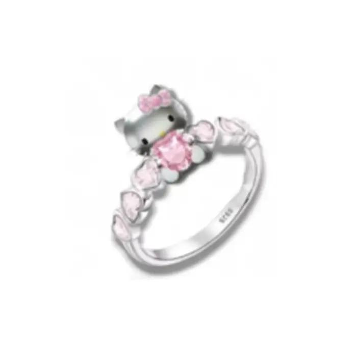 Bague en argent 925 pour femmes, bijoux haut de gamme, cadeau de mariage, accessoires de luxe en cristal, nouvelle collection, offre spéciale