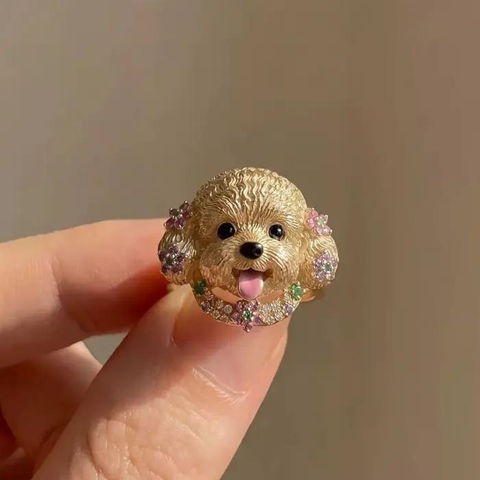Bague Mignonne et Adorable en Forme de Nœud Papillon