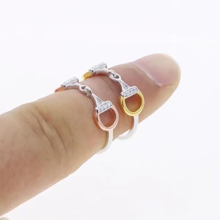 Boucles d'oreilles en argent regardé 925 pour femme