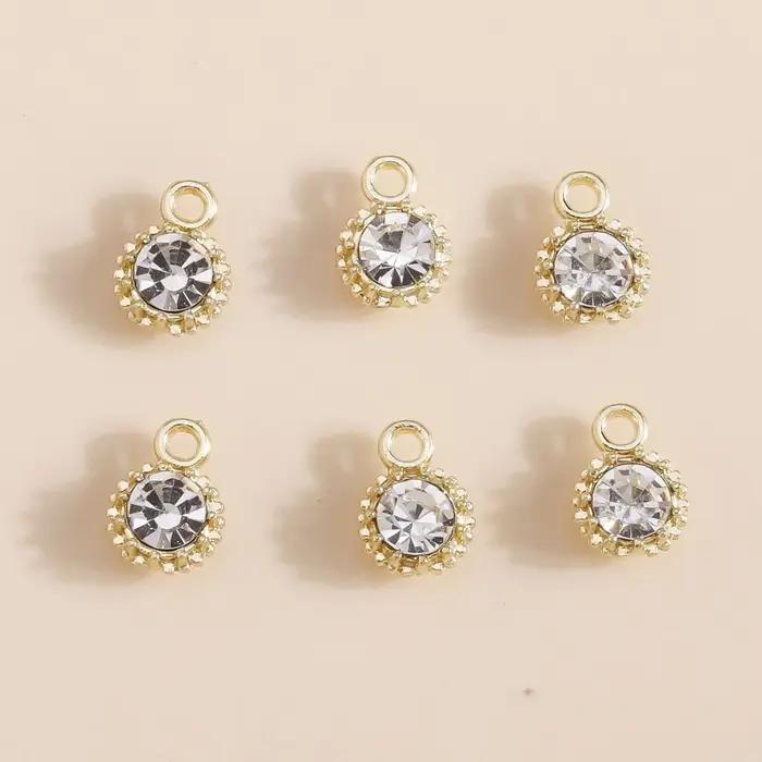 Charme ours Leslie-Breloques plaqué or pour bijoux DIY et création de bijoux personnalisés pour femmes