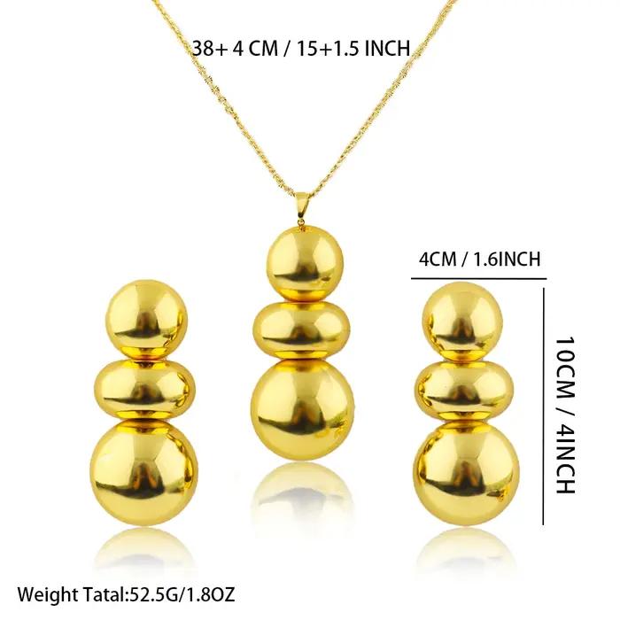 Ensemble de bijoux de Dubaï pour femmes