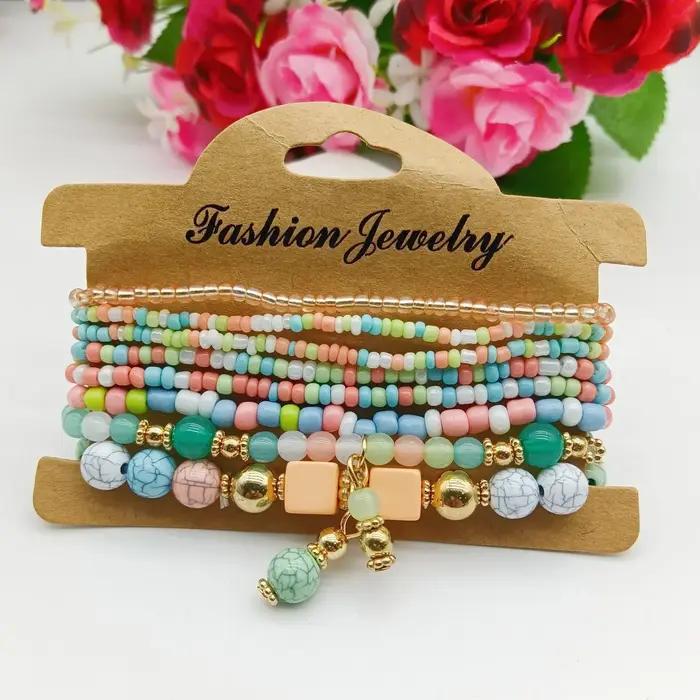 Bracelet bohème d'été fait à la main pour femmes