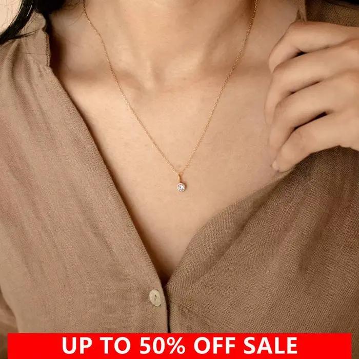 Collier de Pierre de Naissance en Acier Inoxydable Personnalisé pour Femme Occasions Spéciales