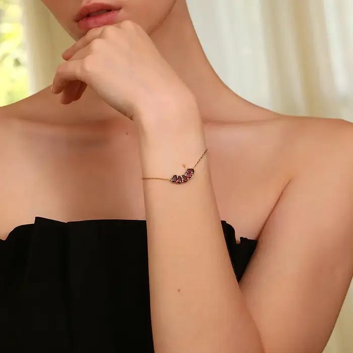 La.Muses-Bracelet en forme de grenade pour femmes