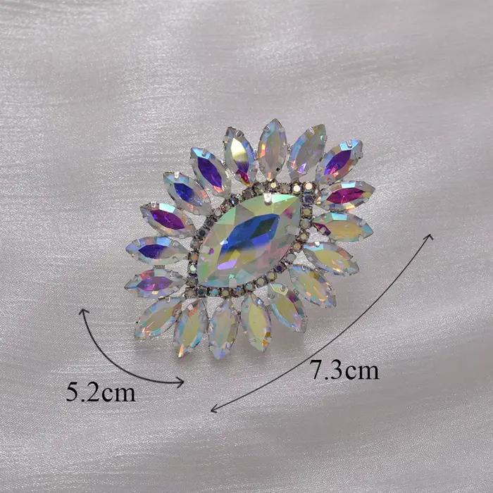 Grande Bague Ovale Ajustable de 5.2x7.3cm pour Femme