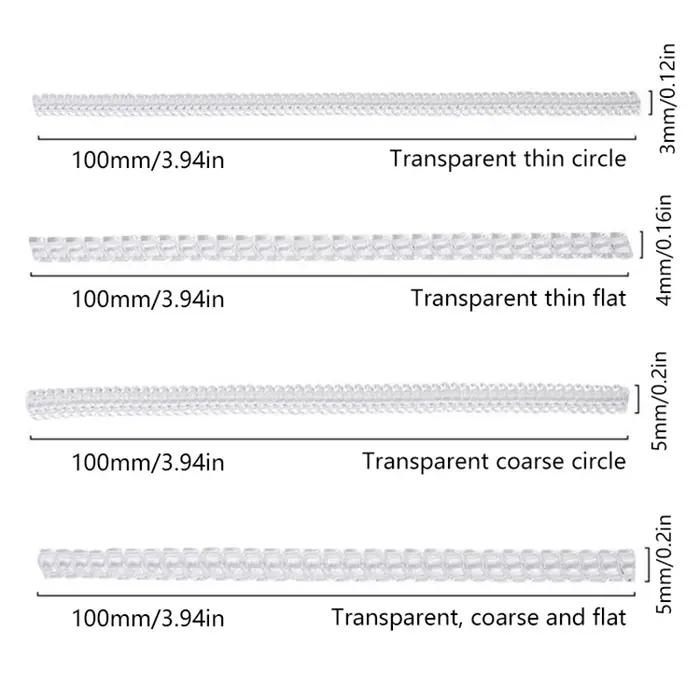 Ajusteur de bague en plastique/résine invisible pour réduction de taille ajustable pour hommes et femmes occassions spéciales