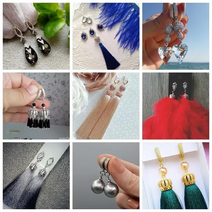 Fermoirs à crochet en cuivre plaqué or 18K et zirconie cubique AAA pour créations de bijoux personnalisées et hypoallergéniques femmes occasions spéciales