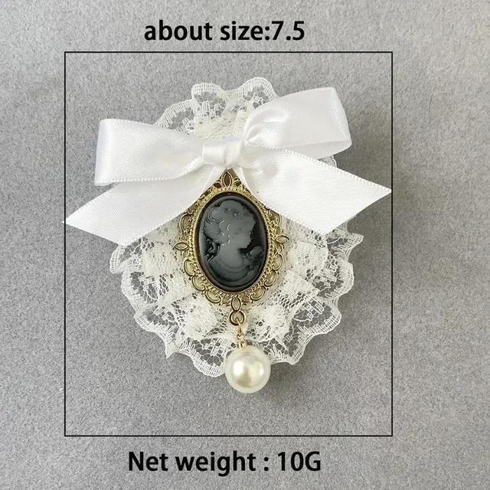 Broches Vintage en tissu fait à la main pour femmes