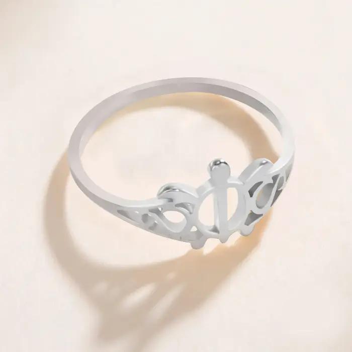 COOLTIME Bague tortue de mer en acier inoxydable pour hommes et femmes