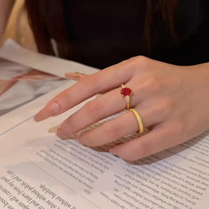 Bague en or blanc 18 carats pour femme