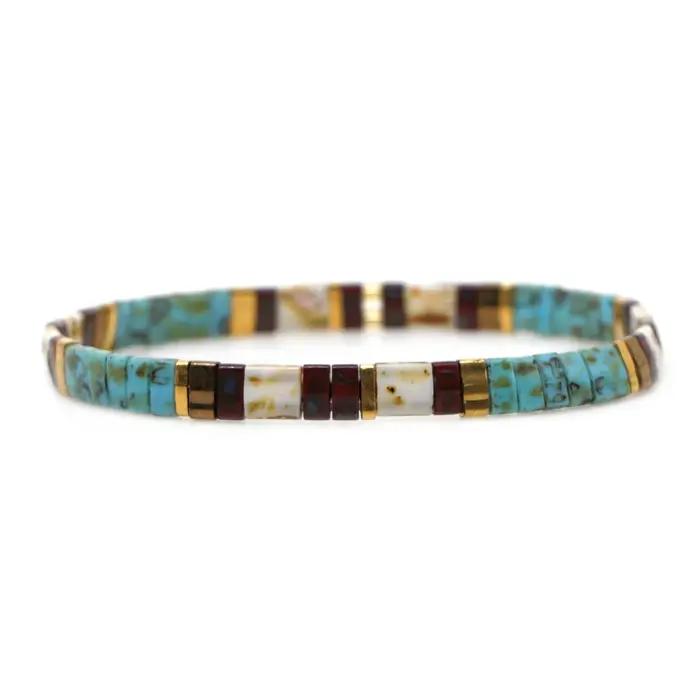 Go2boho Bracelet Vintage pour femmes Miyuki Tila perles Bracelets Boho Pulseras échantillon bijoux amis meilleur cadeau