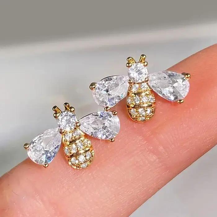 Nouvelles boucles d'oreilles en argent sterling 925