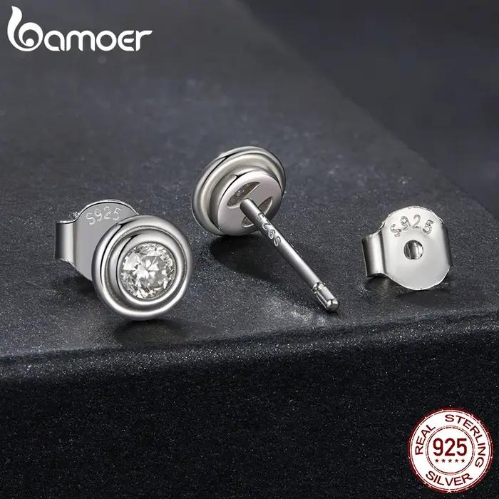 Boucles d'oreilles en diamant Moissanite pour femme