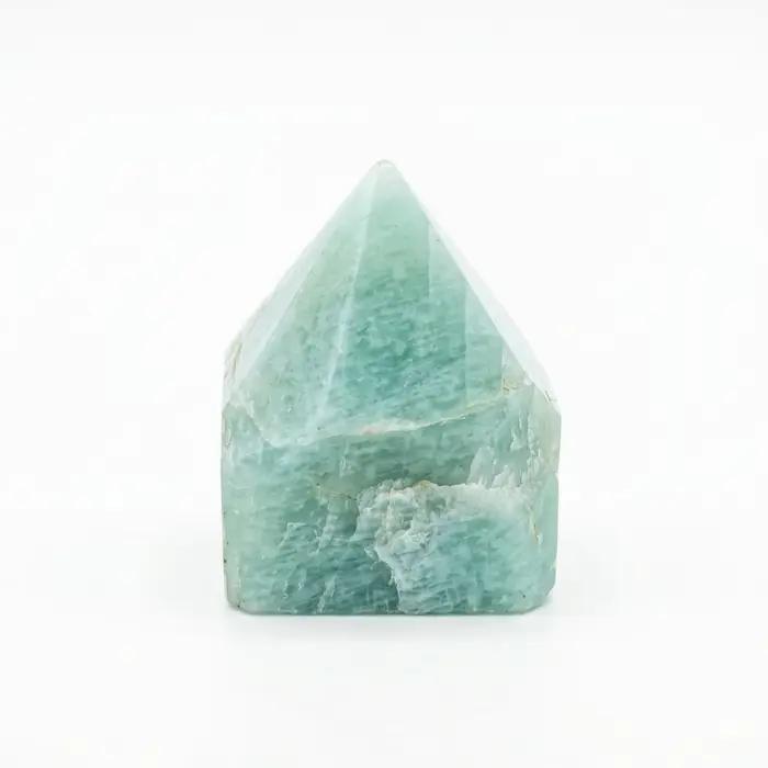 Gemstone Top Polished Points - Indian Amazonite (approx 5-6 pieces)