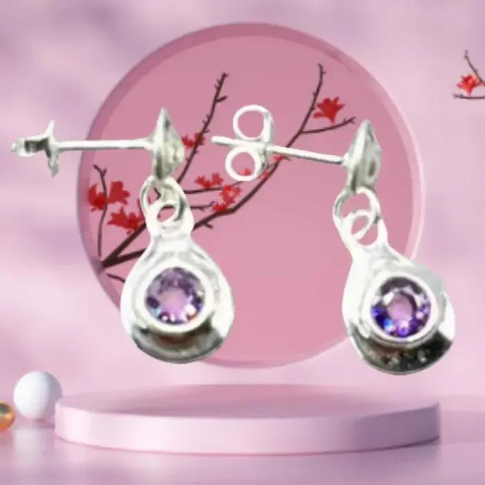 Les belles boucles d'oreilles exquises à breloques en argent les plus vendues et cadeaux de bijoux pour femmes pour l'été en Europe et en Amérique en 2025