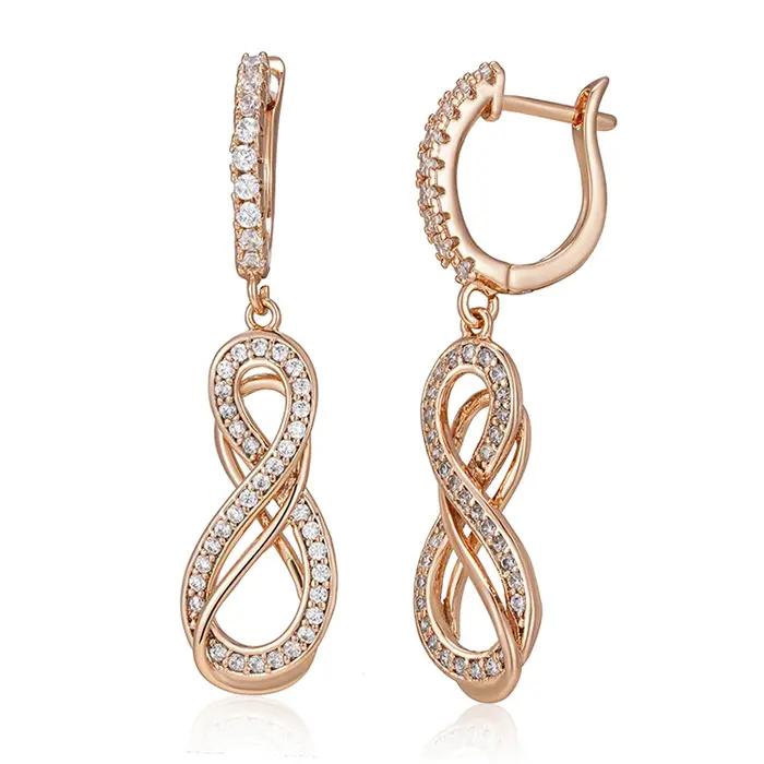SYOUJYO – boucles d'oreilles en Zircon naturel brillant pour femmes