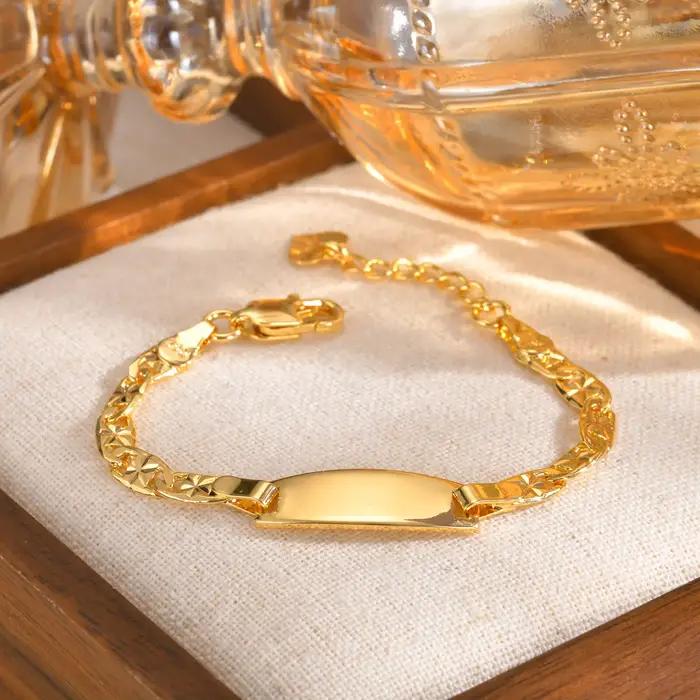 Bracelet Personnalisé en Acier Inoxydable pour Bébé