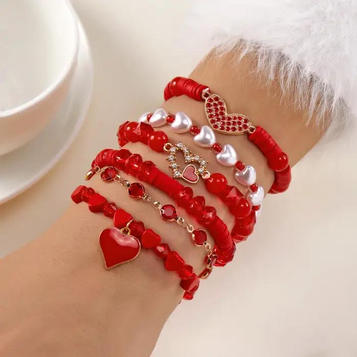Bracelets de saint-valentin pour femmes