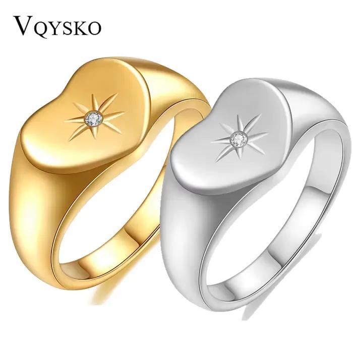 VQYSKO – bague étoile à huit branches