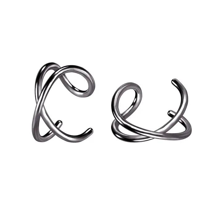 ZEMO – boucles d'oreilles en argent Sterling 925 pour femmes, 1 paire, plaqué or, sans Piercing, bij