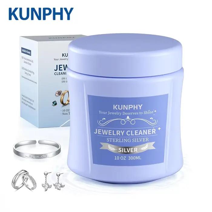 Nettoyant pour bijoux en argent 300 ml – Élimine l'oxydation, revitalise l'argent sterling et l'or p