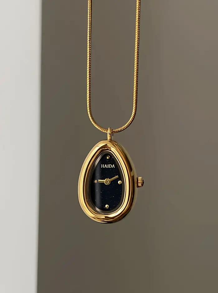 Goutte d'eau bracelet type montre lumière luxe art designer montre nouvelle qualité mode en acier inoxydable or montre cadeau pour les femmes