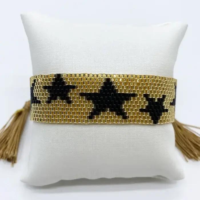 Ensemble de bracelets de perles de riz réglables