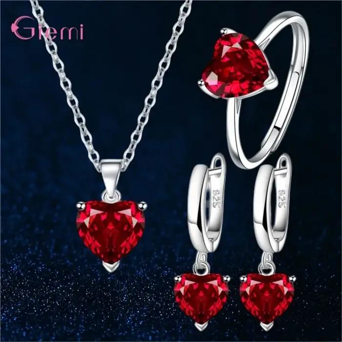 Ensemble de bijoux en argent 925