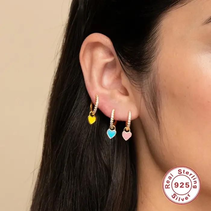 BOAKO boucles d'oreilles pour femmes 2021 tendance Pendientes Plata 925