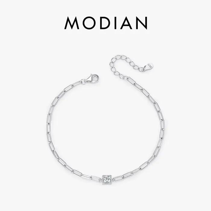 Bracelet Moissanite en Argent Sterling 0.3 et Diamant de Laboratoire 925 Carat