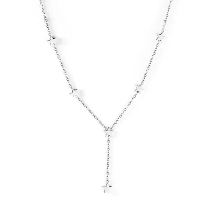 Collier Étoile en Acier Inoxydable pour Femme et Fille