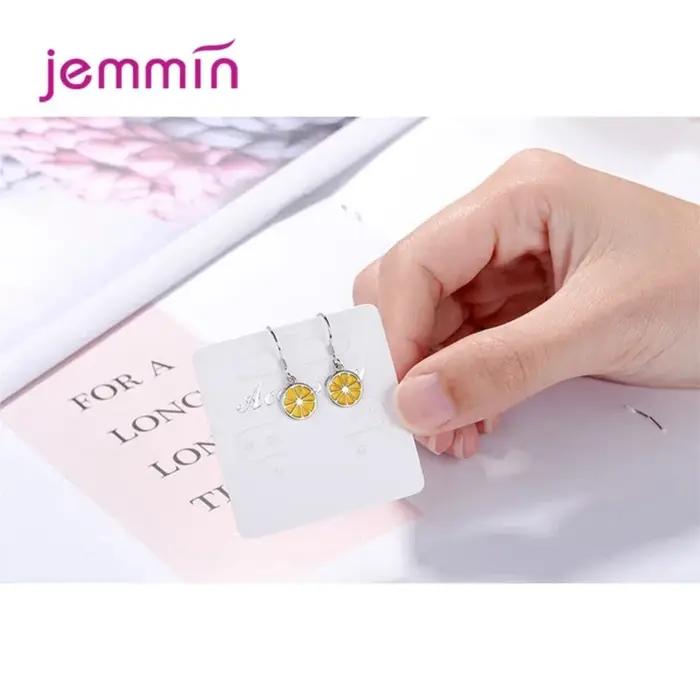 Boucles d'oreilles pendantes populaires en argent sterling 925