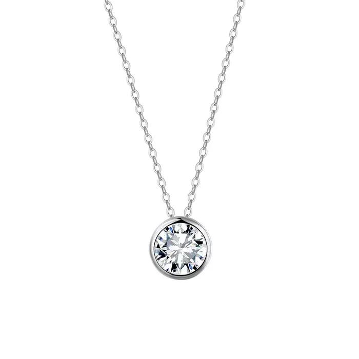 ORSA JEWELS – collier élégant en diamant Moissanite de couleur D pour femmes