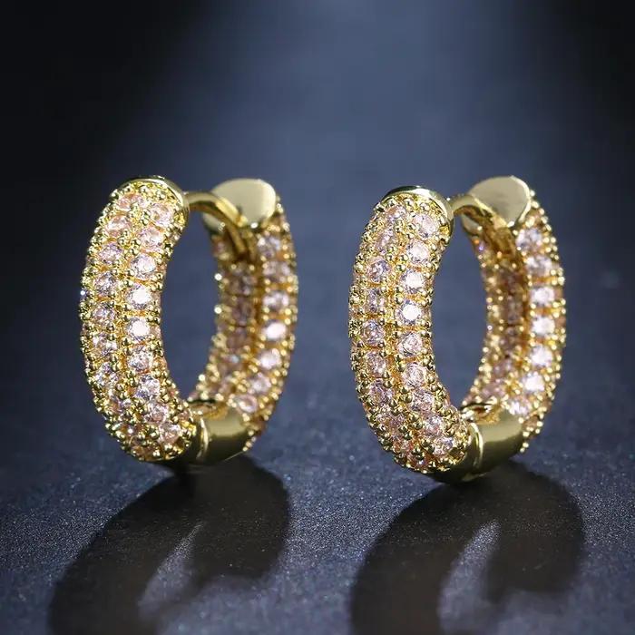 Emmaya – boucles d'oreilles élégantes en zircone