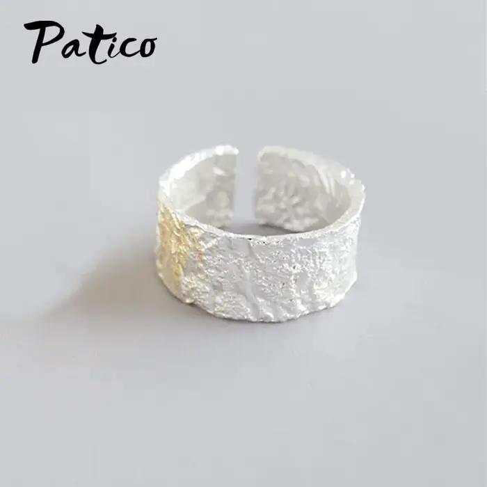 Grandes bagues en argent Sterling 925 pour femmes