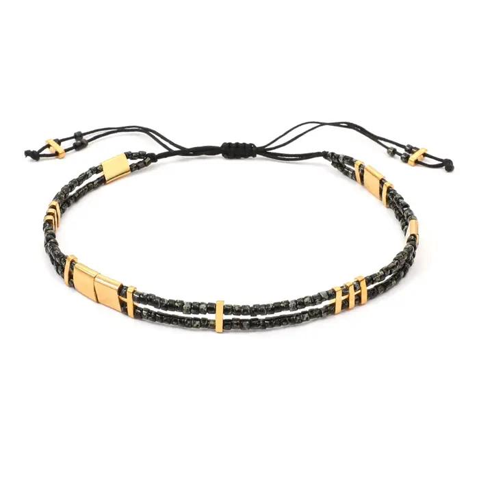 Boho MIYUKI Tila Bracelet de perles pour femmes charme mode élégant corde chaîne réglable coloré