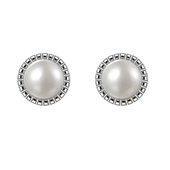 Andara – boucles d'oreilles rondes en argent Sterling 925 pour femmes