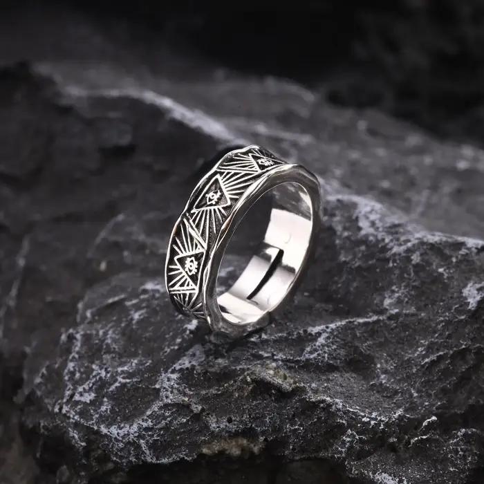 Bague Oeil de Dieu pour Hommes et Garçons