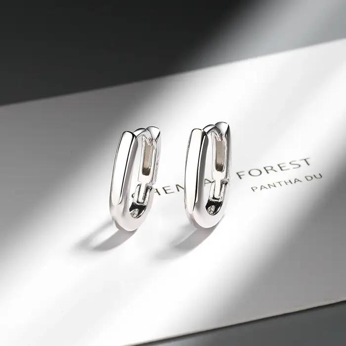 Boucles d'oreilles en argent sterling 925 avec plaquage or 18 carats pour femmes élégantes occasions spéciales cadeau romantique
