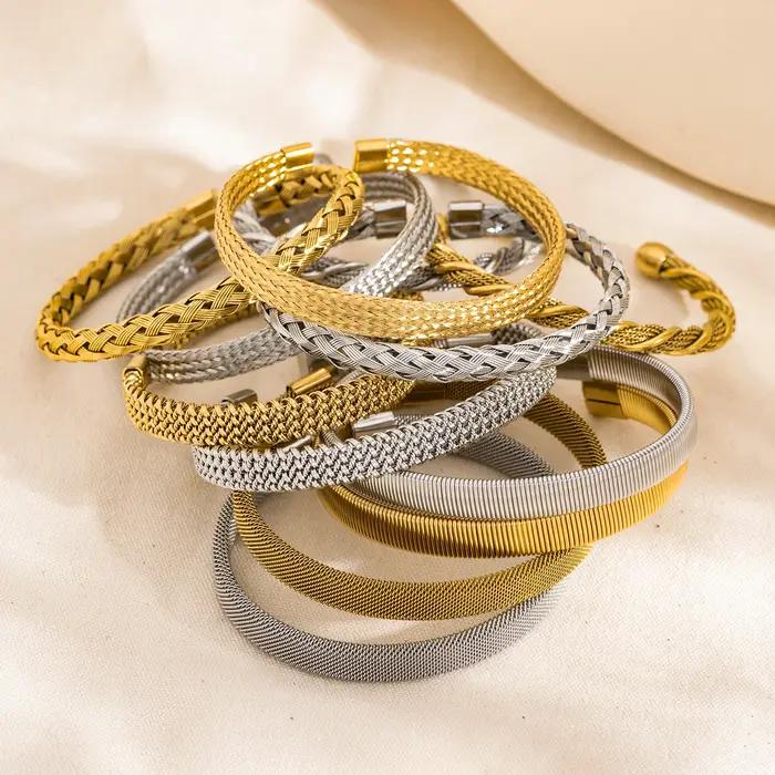 Bracelet tissé pour femme