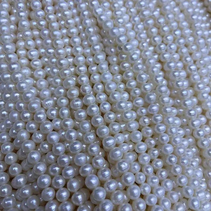 Perles d'eau douce naturelles pour hommes et femmes