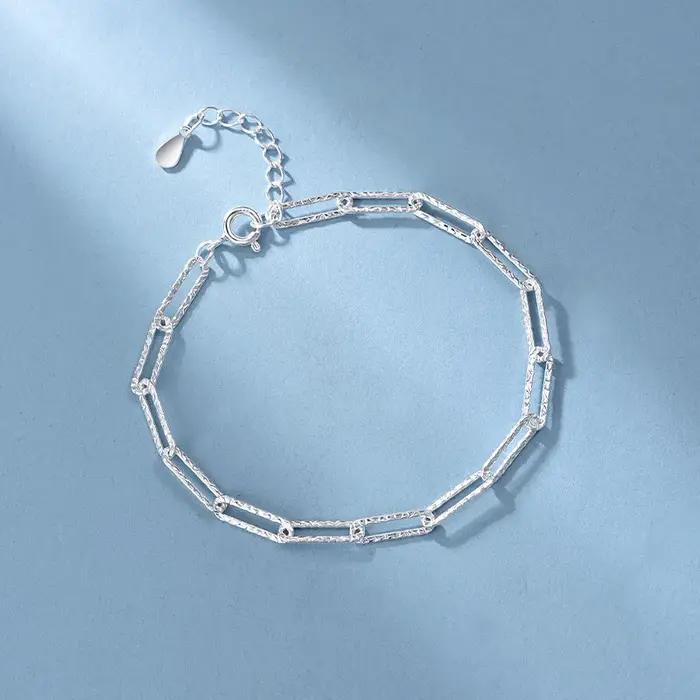 Bracelets de perles en argent Sterling 925 pour femmes, luxe, Style coréen, chaîne multicouche régla