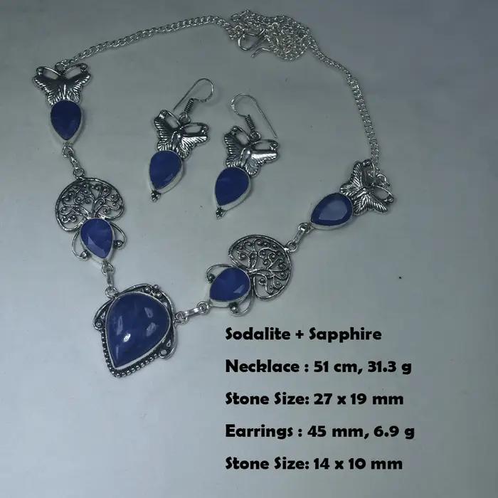 Bijoux de mode, collier en pierre de lune véritable