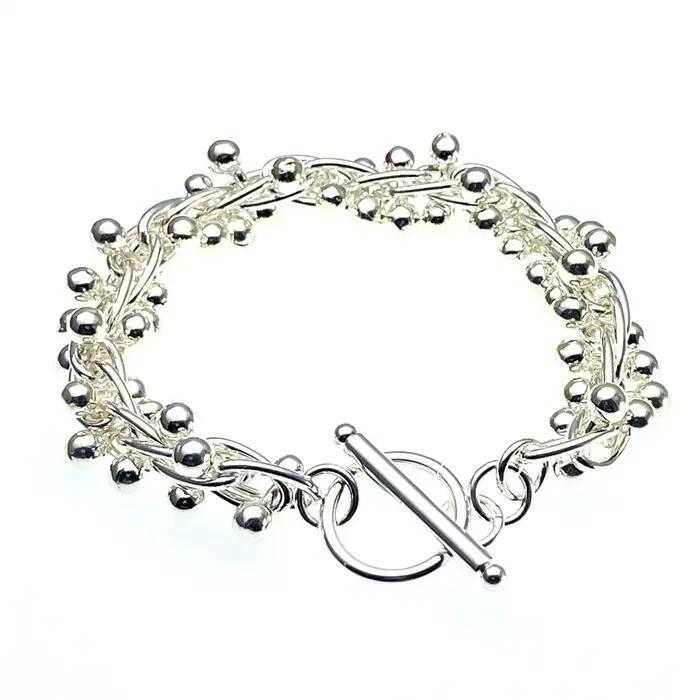 Andara-Bracelet en argent regardé 925 pour femme