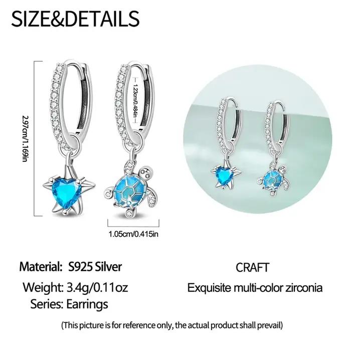 Boucles d'oreilles créoles en argent sterling 925 pour femmes