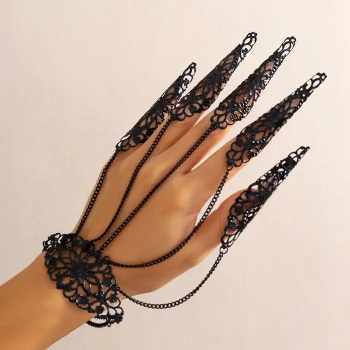 Bracelets de poignet indiens Ingemark style vendange avec design géométrique et ajustement facile pour femmes occasions spéciales