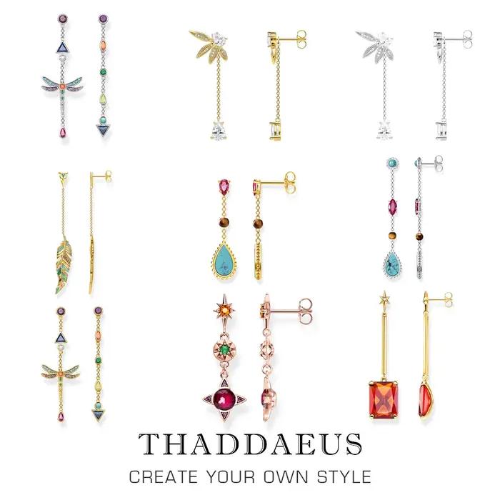 Boucles d'oreilles libellule colorées